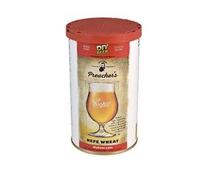 Coopers Premium Selection - Preacher's Hefe Wheat Beer 1.7 Kg 40 Pint Beer Kit Homebrew Home Brew Belgian Style Cloudy by Coopers