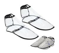 COOPHYA 1 Pair Barber Shoe Covers for Hairdressing, Pvc Material with Convenient Design to Keep Broken Hair from Falling into Shoes, Suitable for Bartenders and Food Servers