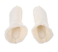 COOPHYA 1 Pair Shoes Insoles Slippers Warm Lining Plush Not Easily Worn Out Maintains Shape with Button for Garden Shoes and Slippers in Cold Months Outdoor Activities