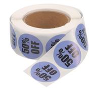 COOPHYA 1 Roll Retail Store Stickers Adhesive Sticker Easy to Stick and Peel Off Strong Adhesive for Resale Stores and Supermarkets