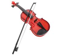COOPHYA 1 Set Realistic Violin for Beginner Musical Instrument Lightweight and Portable Plaything for Learning Notes and Rhythms Music Education