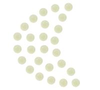 COOPHYA 100pcs Glass Beads Glow in The Dark Beads for Bracelets Necklaces Creative Handmade Crafts Making Easy to Use Luminous Light Green for Friends and Relatives Who Like DIY