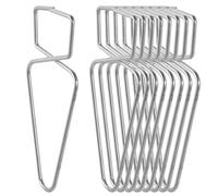 COOPHYA 100pcs Suspended Ceiling Hangers with Steel Construction, Good Load-Bearing Capacity and Convenient Hook Hanging for Conference Rooms and Office Use