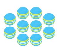 COOPHYA 10pcs Eva Practice Golf Balls for Cats and Pets, Chew-resistant and Safe Colourful Sponge Balls for Indoor Environments and Golf Practice Training