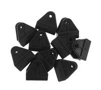 COOPHYA 10pcs Plastic Wheelchair Footrest Hanger Mount Detachable Drive Foot Rest Accessories Lightweight Ushaped Connection Universal Compatibility Replacement Routines Extended Use