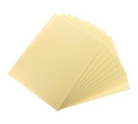 COOPHYA 10pcs Yellow Blank Foam Board 20x30cm A4 Size Thick Craft Foam Sheets for DIY Projects Classroom Decorations and Party Favors
