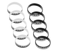 COOPHYA 12 Pcs Music Silicone Bracelets Piano Notes Theme Wristbands for Music Lovers and Comfortable Party Favors for Musicians and Students for Concerts and Events