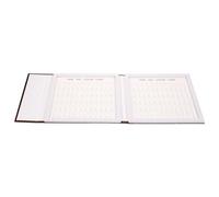 COOPHYA 120 Spaces Nail Colour Display Book for Gel Polish Colours with Abs and Paper Material Easy to Store and Show Nail Art Designs and Manicure Use