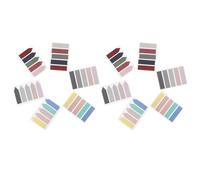 COOPHYA 12pcs Memo Note Pads with Assorted Colours, Self-stick Paper Pads for Offices and Schools, Easy to Carry and Store, Creative Design Adhesive Notes for Organizing and Planning