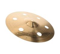 COOPHYA 14-inch Trash Crash Cymbal with Holes for Drum Set, Lightweight Alloy Material with Fast Attack and Bright Sound Effect, for Beginners and Playing Environments