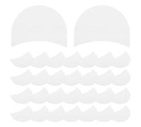 COOPHYA 150pcs Eyelash Removal Pads White Cotton under Eye Patch for Lash Extensions Lash Glue Holder Pads Beauty Salon Supplies Eyelash Grafting Tool