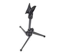 COOPHYA 1Pc Portable Microphone Stand Tripod Mic Holder for Streaming Podcasting and Recording Black for Online Meetings and Live Broadcasts