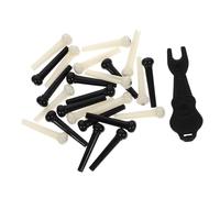 COOPHYA 1set Guitar Bridge Pin Set Acoustic Guitar Pegs Decorative Dot Essential Replacement Parts for and Enhanced Aesthetic Appeal
