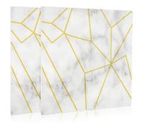 COOPHYA 2 Bags Marble Paper Napkins Disposable Guest Towels for Bathroom and Restaurant Use, White Paper Material with Unique Marbled Design, for Table Decoration and Party Settings