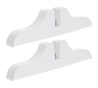 COOPHYA 2 Pcs Plastic Privacy Screen Holders Thickened Divider Stand, Non-slip Panel Screen Partition Base for Home and Bedroom Use, Easy Mobility and Unique Design