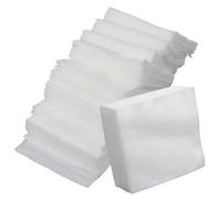 COOPHYA 200pcs Disposable Makeup Remover Pads for Face and Eye, Lint-free Non-woven Fabric, High Absorption Cleansing Rounds, Soft and Breathable for Daily Use and Travel