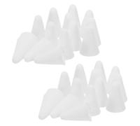 COOPHYA 200pcs Silicone Stylus Pen Tip Covers Anti-slip Replacement Nibs for Electronic Pencil Stylus Tip Protectors for Tablets Phones and Digital Writing Devices