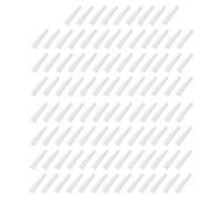 COOPHYA 200pcs Silicone Tweezers Cover Protective Tip Sleeve Replacement Non-Skid Stainless Steel Tweezers Protector for Safety and Prevention of Accidental Touch