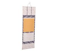 COOPHYA 2027 Chinese Wall Calendar for Home and Office Featuring Handcrafted Batik Cloth, Monthly Daily Planner, Ready to Hang Sheep Year Cultural Significance and Traditional Feng Shui