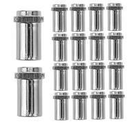 COOPHYA 20pcs Drum Hardware Replacement Parts Drum Swivel Nuts for Tom Lug Snare Nut Cymbal Stand Mounting for Set Accessories