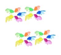 COOPHYA 20Pcs Vivid Goldfish Figurine Realistic Cognitive for Educational Play for Aquariums Bathtubs Themed Parties Random Colors