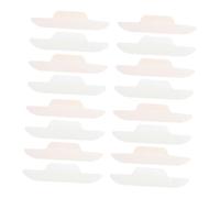 COOPHYA 24pcs Hat Protector Liner Shirt Collar Sweat Pad 290 * 68mm Curve Shape Antiperspirant Prevents Sweat Stains down Jacket Garments during Intimate Appointments and Jobs
