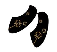 COOPHYA 2pcs Celluloid Ukulele Pickguards Anti-scratch Protective Plates Professional Replacement for Acoustic and Electric Guitars Easy to Install Scratch-resistant Surface Guards