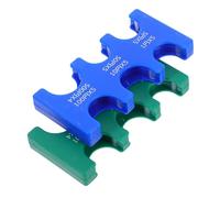 COOPHYA 2pcs Coin Storage Tool Coin Holder Hard Organizer 3.62x1.77x0.47in Abs Material Lightweight Stylish Easy to Clean for Pocket Occasions