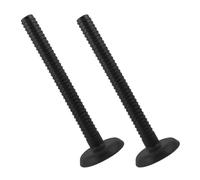 COOPHYA 2pcs Dumbbell Connector Parts Barbell Support Rods with Space-saving Design and Extended Equipment Lifespan, Black Pp Material Strength Training Accessories for Home Gym Beginners