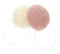 COOPHYA 2pcs Face Cleansing Sponge Soft Face Scrubber Exfoliator for Women Facial Cleansing Sponge Random Color