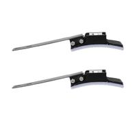 COOPHYA 2Pcs Fitness Bike Brake Pads Brake Block Replacement Felt Plastic Material Anti-Slip Function Great for Balancing Indoor Cycle Riding Enthusiasts