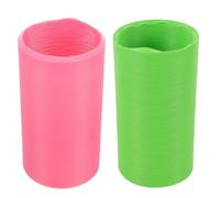 COOPHYA 2pcs Foldable Telescopic Hamster Tunnel Made of Sturdy Plastic, Promotes Physical Activity and Agility Training for Small Animals and Hamsters in Play