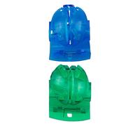 COOPHYA 2pcs Golfs Marker Alignment Tools Golfs Ball Maker Convenient to Put Balls in Easy to Store Lightweight Premium Plastic Material for Club People Accessories