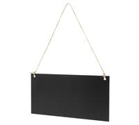 COOPHYA 2pcs Hanging Chalkboard Signs Erasable Message Boards Made of Density Board with Convenient Hanging Feature and Environmental Protection for Home and Shop Decor
