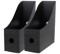 COOPHYA 2pcs Magazine Organizer Desktop Document Rack 10.61x9.43x3.54in Polypropylene Classification Thickened Design for Home Study Rooms and Offices