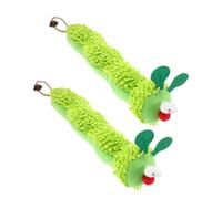 COOPHYA 2pcs Plush Cat with Catnip for Kittens and Pets, Interactive Fun and Versatile Use Caterpillar Shape Pillow for Outdoor Adventures and Travel