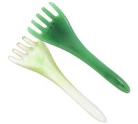 COOPHYA 2Pcs Resin Scalp Massage Comb Set Beeswax Five-Claw Head Massager for Scalp Scraping and Relaxation, Wide Tooth Manual Massage Tools for Stress Relief and Hair Stimulation