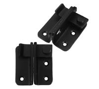 COOPHYA 2pcs Stainless Steel Sliding Door Bolt Latch Lock, Black, Easy Installation, Silent Operation, for Sliding Door and Window, Garden and Commercial Environments