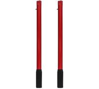 COOPHYA 2pcs Steel and Rubber Jack Pole Lever Handles for Hydraulic Crane and Floor Jack Comfortable Grip Sturdy and Not Easy to Break and Professional Mechanics