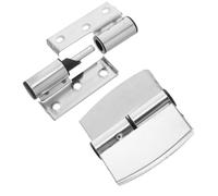 COOPHYA 2pcs Toilet Partition Hardware Folding Hinge Heavy Duty Hidden Door Hinge Stainless Steel Sleek Concealed Design Modern Support for Commercial Spaces and Public Bathrooms