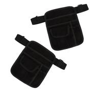 COOPHYA 2pcs Waiter Waist Bag Adjustable Belt Money Pouch Pockets for Waitress Serving Restaurant Cafe Utility Belt Pouch