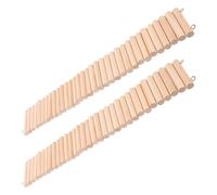 COOPHYA 2pcs Wooden Rat Ladder for Hamsters and Small Animals, Safe Climbing Ramp Supporting Overall Well-being, for Cage and Small Animal Habitat