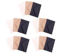 COOPHYA 30pcs Billet-Doux Envelopes Miniature Letter Envelopes Rectangular Kraft Paper Vintage Style Hold Letters Gifts for Writing and Sending Mysterious Party Invitations