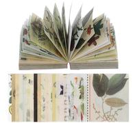 COOPHYA 365 Sheets Vintage Paper for Scrapbook Material DIY Planner Decor Retro Journal Craft Paper for Handmade Art Projects