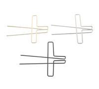 COOPHYA 3pcs Metal Music Score Clips for Guitar and Piano with Wide Clamp Opening and Thickened Clip Design Rustproof Sturdy and Portable for Classroom Use and Band Practices