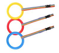 COOPHYA 3pcs Preschool Safety Walking Rope Bright Color Boy Girl Walking Rope for Daycare Nursery and Outdoor Activities Stray Design for Group Supervision
