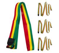 COOPHYA 4pcs Adjustable Nylon Djembe Shoulder Straps for Hand Drum with Excellent Load Bearing Capacity and Portable Structure, for Outdoor Performances and Different Performance Settings