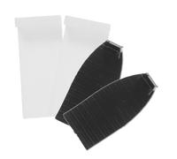 COOPHYA 4pcs Bow Tips Durable Violin Bow Parts Precision Control for Stringed Instruments Ergonomic Design for Easy Installation for Amateur and Professional Violinists