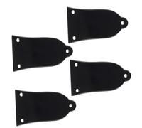 COOPHYA 4pcs Guitar Truss Rod Cover Bell-shaped Electric Bass Truss Rod Covers for Guitar Repair Parts Fits Models