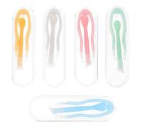 COOPHYA 5 Sets Contact Lens Inserter Remover Tools with Tweezers and Suction Stick Portable Lens Remover Kit for Travel Outdoor Use Mixed Colors Blue Pink White Orange Green Random Color